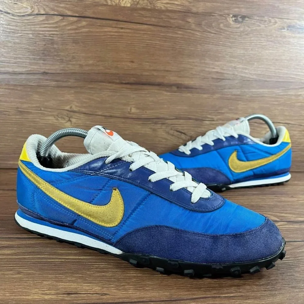 Nike Waffle Racer 2 2005 Blue Athletic Sneakers Men’s Size 9